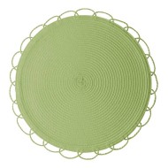 Lugar Americano 38cm de Plástico Verde